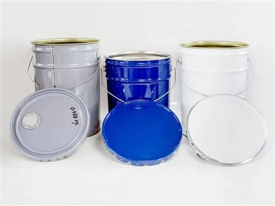 Yog 'bo'yoqlari uchun 5 gallon qalay paqirlari